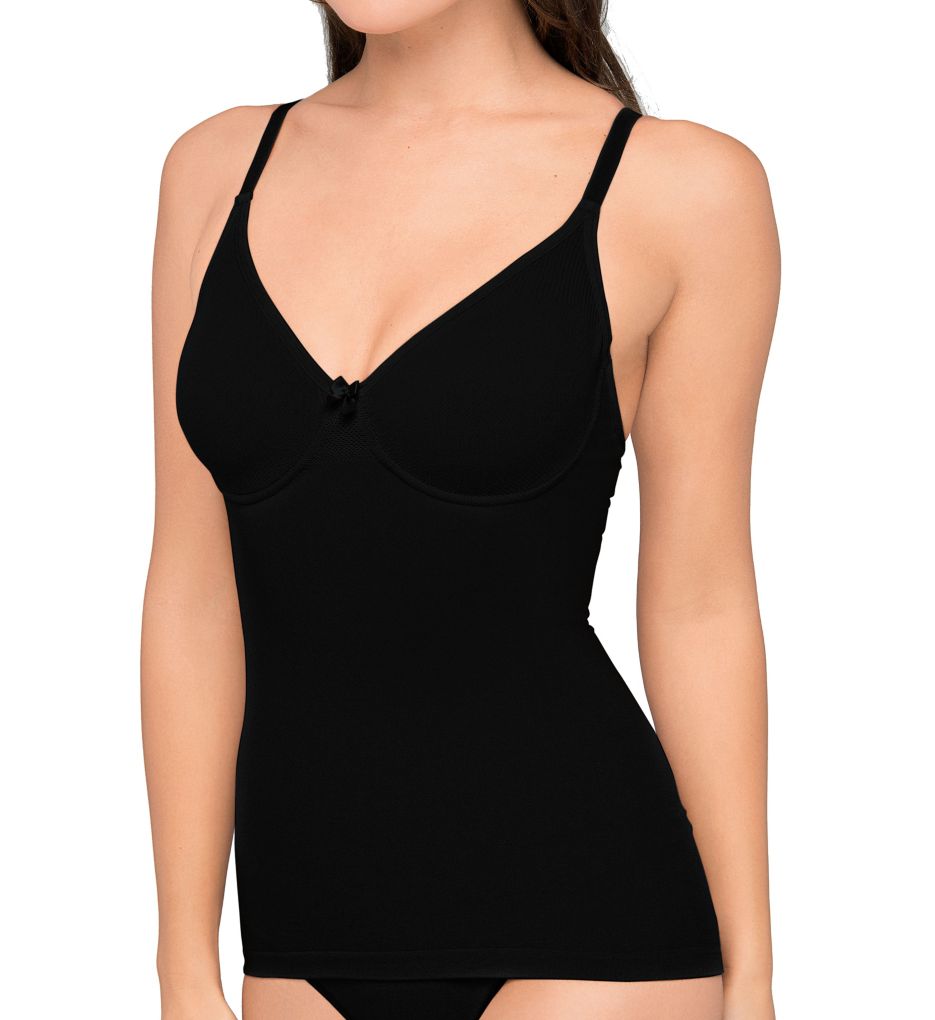 The Cinch & Lift Camisole Tankini with Underwire-acs