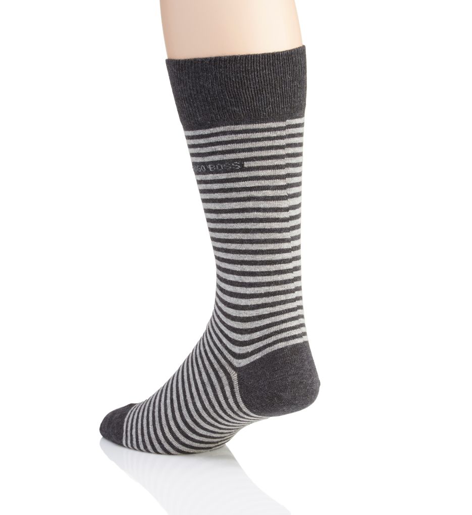 Brian Stripe Combed Cotton Sock