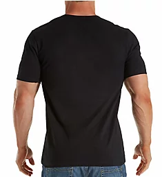 Essential 100% Cotton V-Neck T-Shirts - 3 Pack WHT S