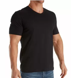 Essential 100% Cotton V-Neck T-Shirts - 3 Pack