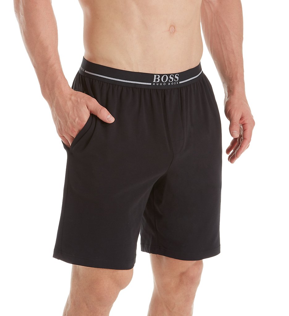 Boss Hugo Boss 0379158 Mix & Match Cotton Stretch Lounge Short (Black)