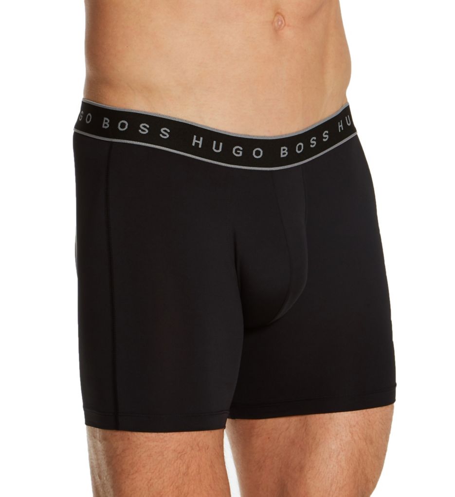 Buy BOSS Stretch Microfiber Logo Waistband Trunks