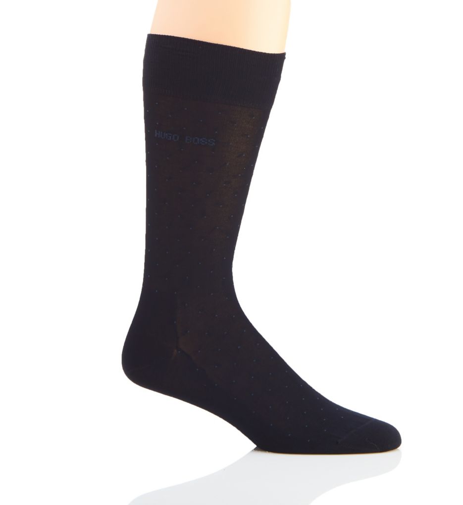 Egyptian Cotton Blend Dot Pattern Sock-gs