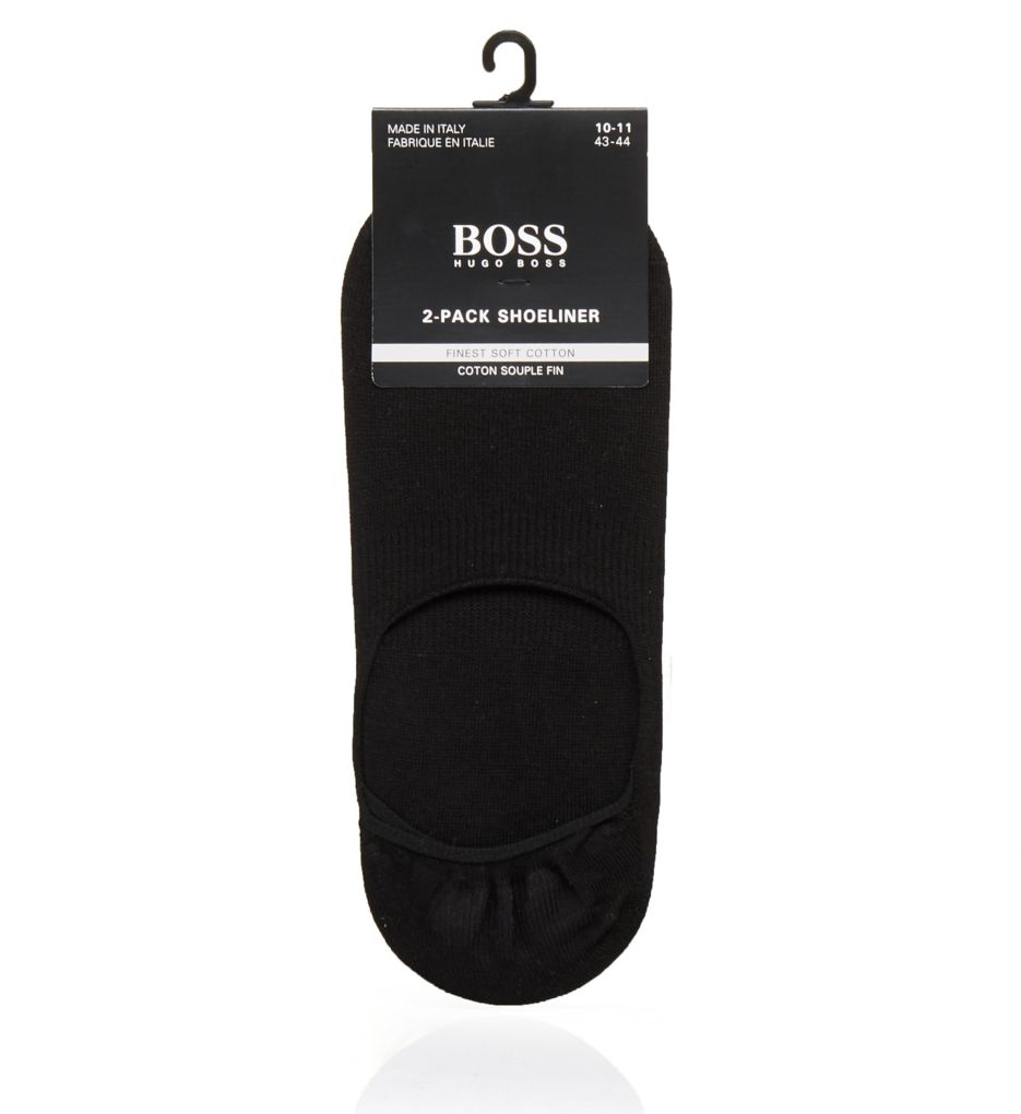 Boss Hugo Boss Invisible Socks w/ Silicone Grip - 2 Pack 0392007 - Image 1