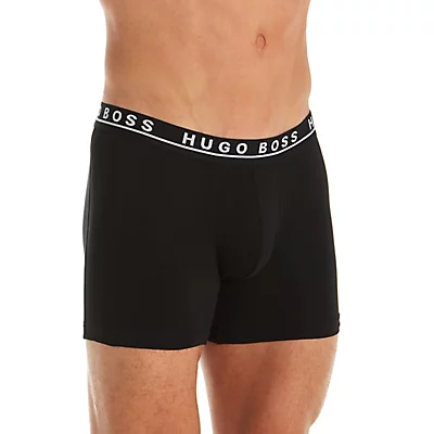 Big and Tall Cotton Stretch Boxer Briefs - 3 Pack