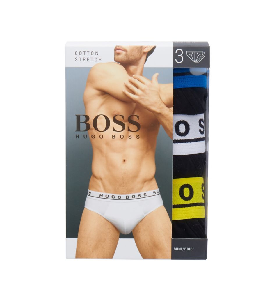 Cotton Stretch Briefs - 3 Pack-cs1