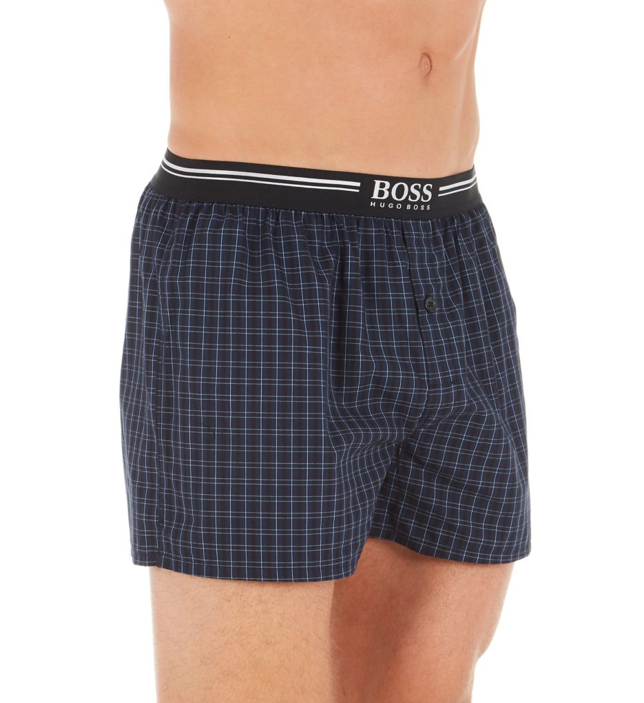 Aanbod koud Geweldig Boss Hugo Boss 100% Cotton Woven Boxers - 2 Pack 0436980 - Boss Hugo Boss  Boxers