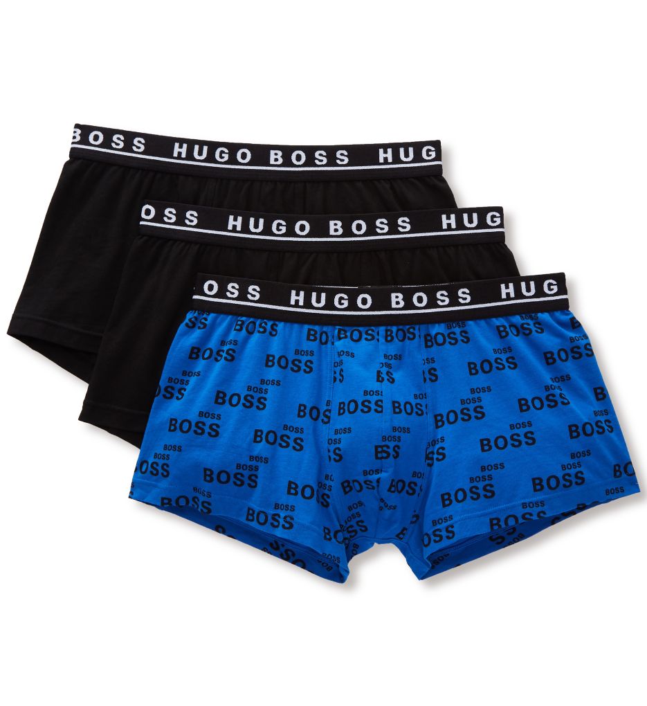 HUGO - Three-pack of stretch-modal briefs with logo waistbands