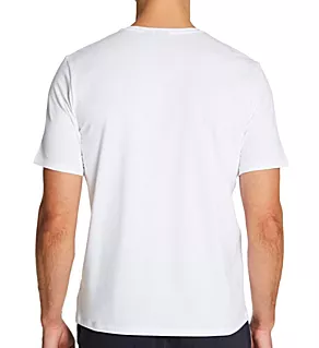 Identity Logo Lounge Shirt WHT L