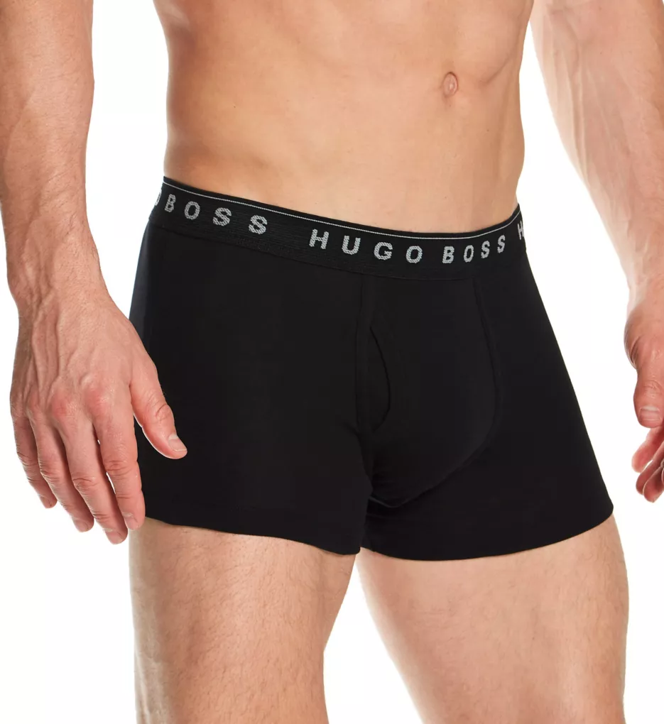 Traditional 100% Cotton Trunks - 5 Pack BLK S