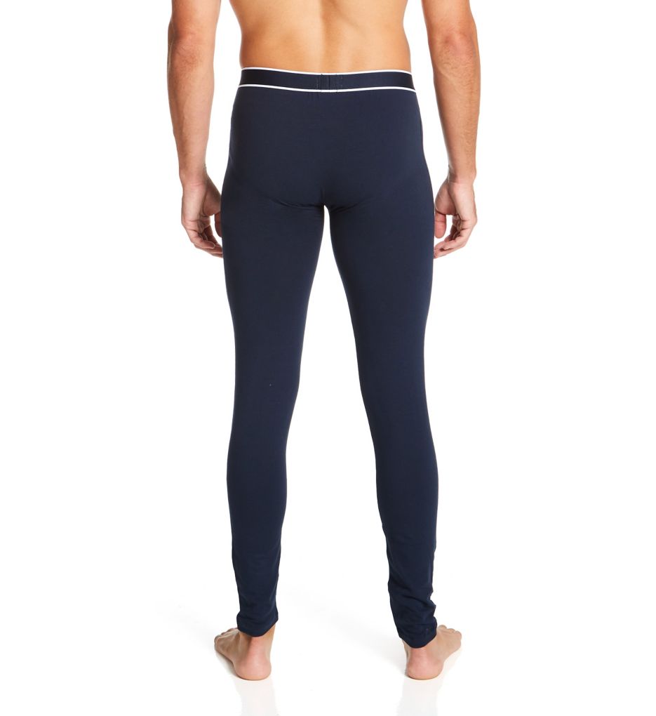 HUGO - Stretch-cotton long johns with logo waistband