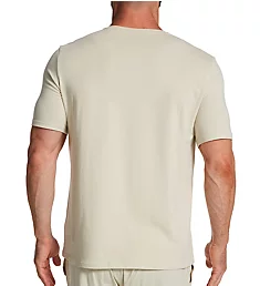 Identity Cotton T-Shirt Light Beige M
