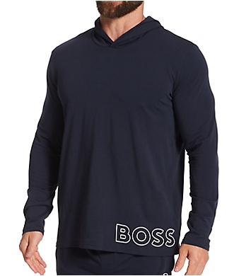 Boss Hugo Boss Identity Hooded Long Sleeve T-Shirt