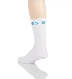 Combed Cotton Sport Color Crew Socks - 2 Pack