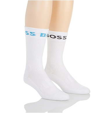 Boss Hugo Boss Combed Cotton Sport Color Crew Socks - 2 Pack