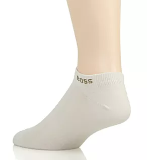 Cotton Blend Logo Low-Cut Socks - 2 Pack Open Green O/S