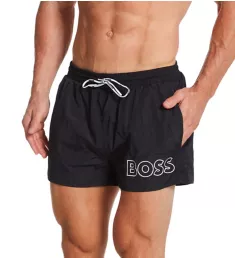 Mooneye Lined Swim Trunk BLK S