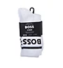 Boss Hugo Boss Combed Cotton Rib Striped Crew Sock - 3 Pack 0469371 - Image 1