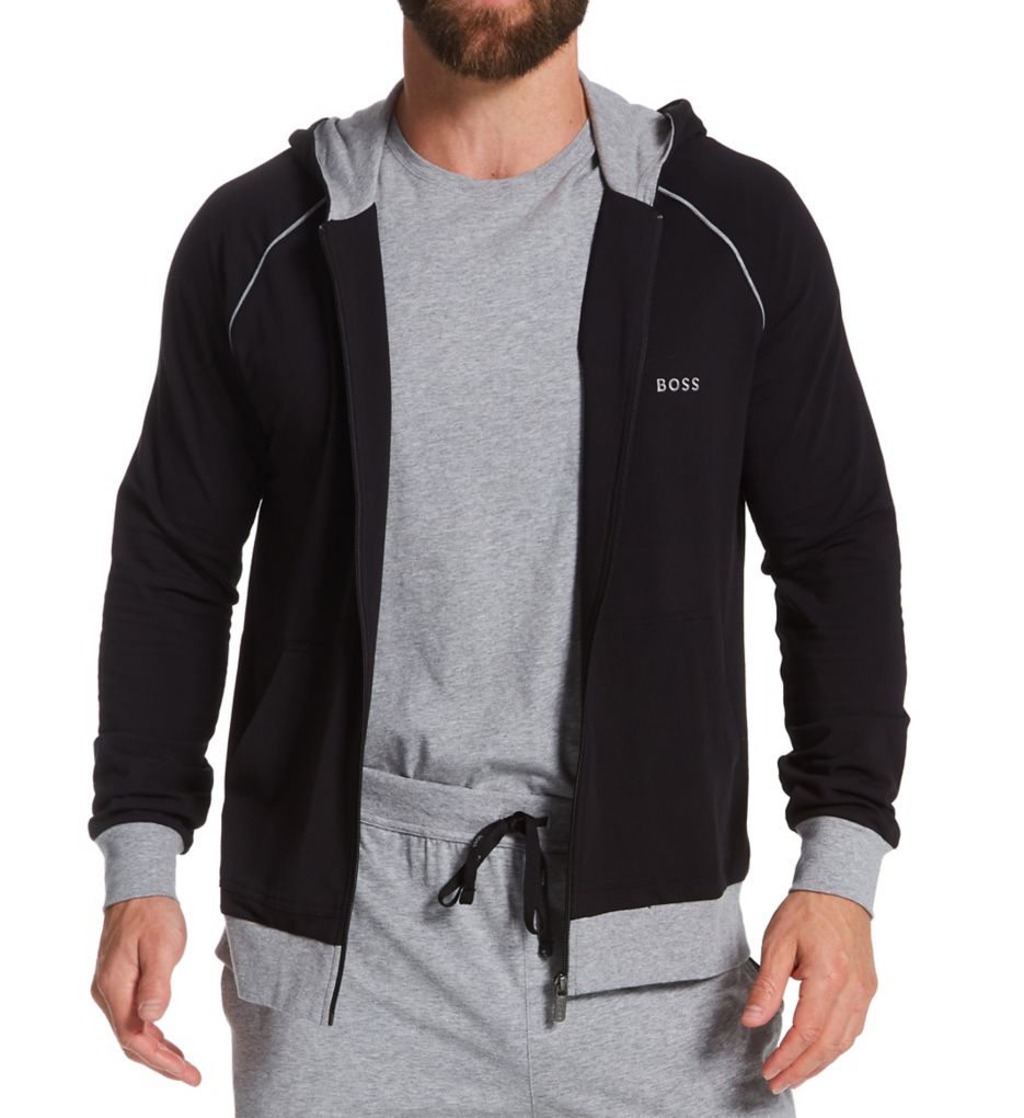 Hugo boss hooded discount jacket