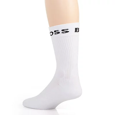 NOS Sport Logo Crew Socks - 2 Pack