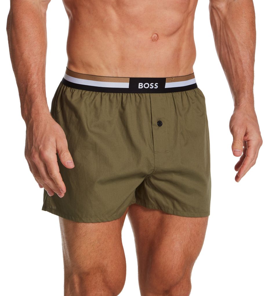 100% Cotton Boxer Shorts - 2 Pack