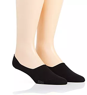 NOS No-Show Liner Socks - 2 Pack Black 10/11