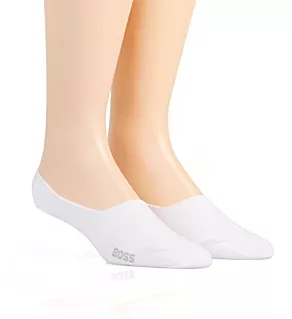 NOS No-Show Liner Socks - 2 Pack White 12/13