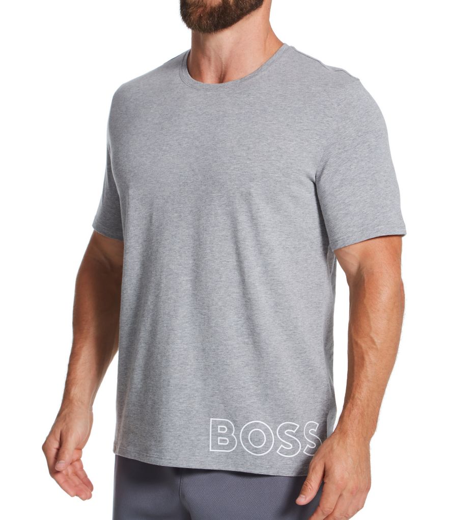 Hugo boss grey tshirt hotsell