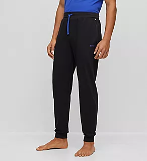 Mix & Match Cuffed Lounge Pants Black L