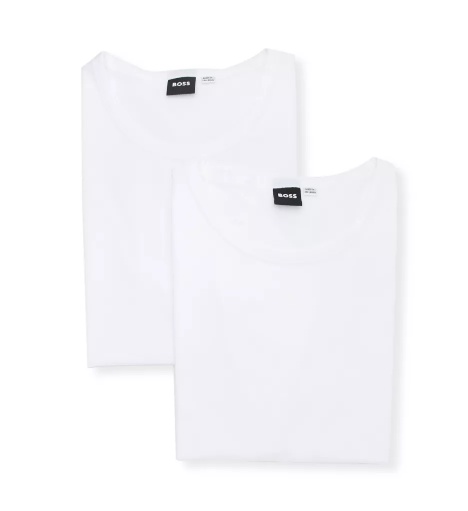 Modern Slim Fit Crew Neck T-Shirt - 2 Pack