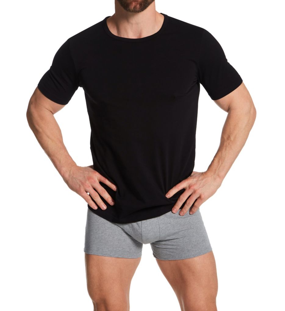 Boss Hugo Boss Modern Slim Fit Crew Neck T-Shirt - 2 Pack 0475276 - Image 7