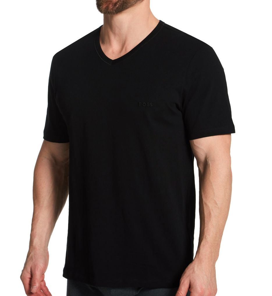 Hugo boss men's shop v neck t shirts