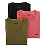 Boss Hugo Boss 100% Cotton Classic Fit T-Shirt - 3 Pack 0475286 - Image 3