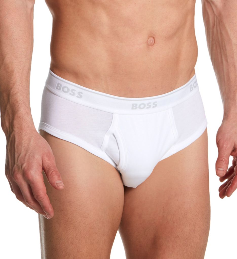 Traditional Classic Fit Brief - 3 Pack by Boss Hugo Boss