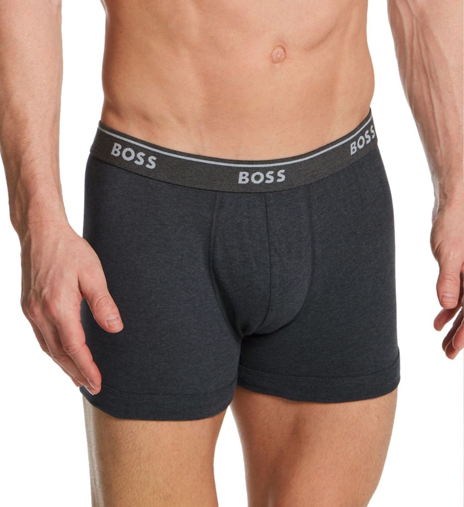 NEW-MEN'S HUGO BOSS 3PK PURE COTTON BOXER BRIEFS, #50475675, ASST SIZES  $32.95