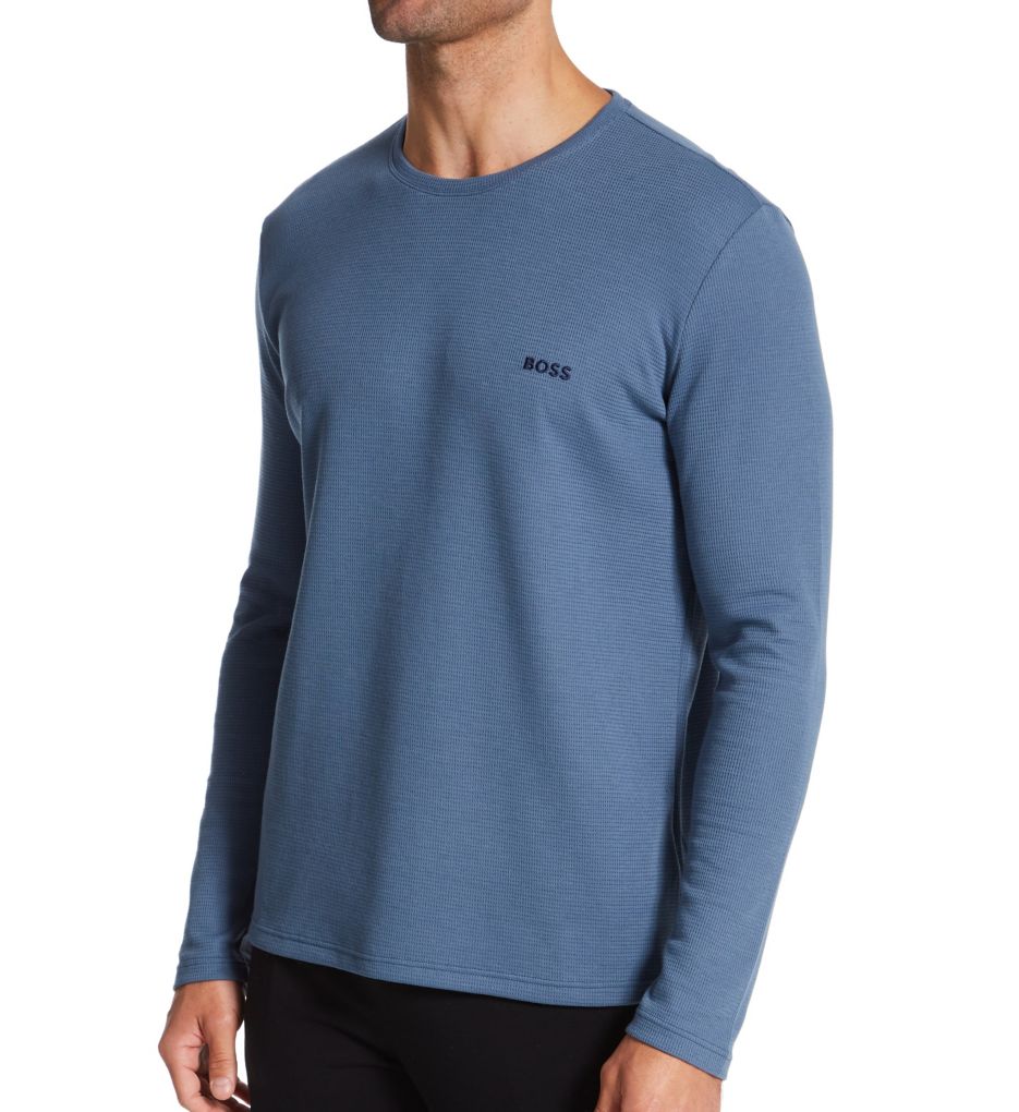 Image of Boss Long Sleeve Waffle Shirt