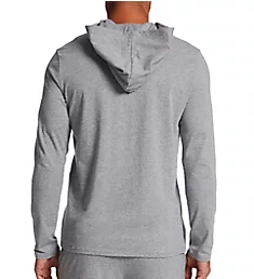 Identity Hooded Long Sleeve T-Shirt grey 2XL