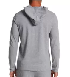 Identity Hooded Long Sleeve T-Shirt grey 2XL