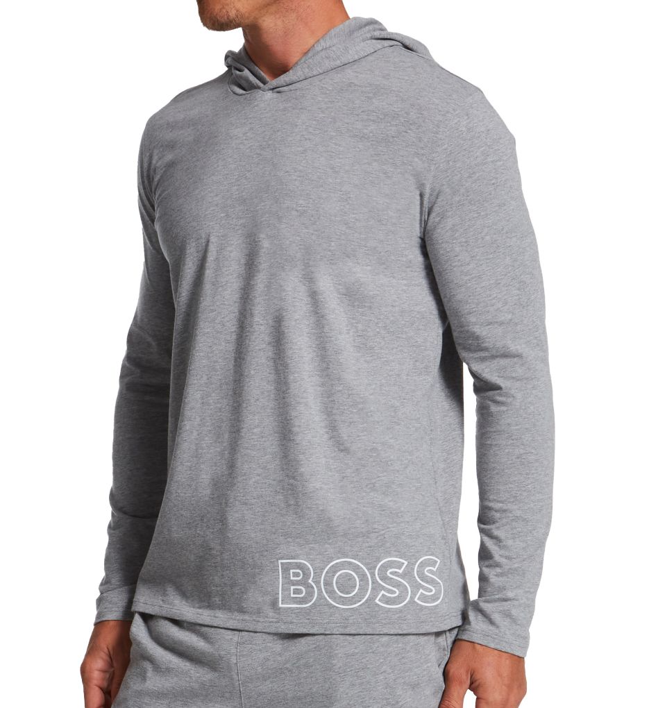 Identity Hooded Long Sleeve T Shirt