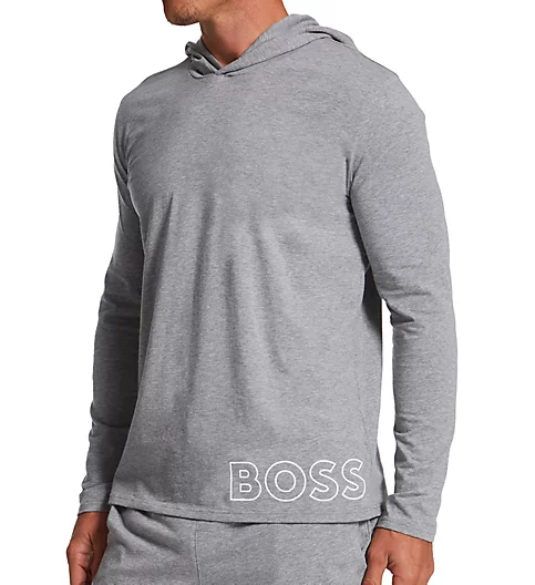 Boss Hugo Boss Identity Hooded Long Sleeve T-Shirt 0481200