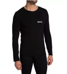 Infinity Cotton Blend Long Sleeve Shirt BLK L