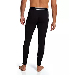 Infinity Logo Cotton Stretch Long John BLK XL