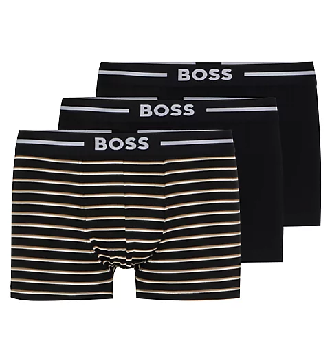 Boss Hugo Boss Bold Design Trunk - 3 Pack BLKWS1 2XL 
