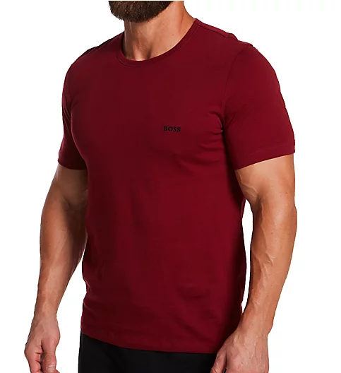 Boss Hugo Boss Classic 100% Cotton Short Sleeve T-Shirt - 3 Pack 0499445