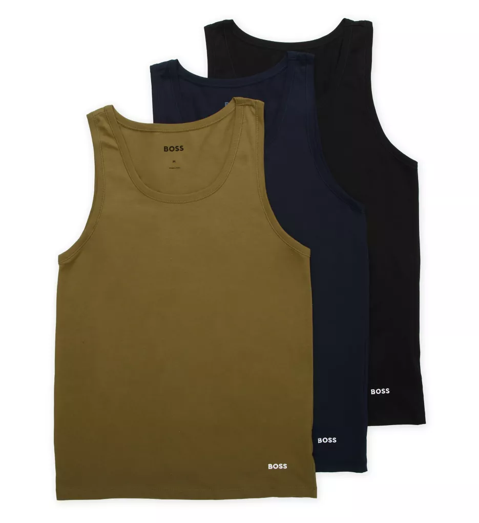 100% Cotton Classic Fit Tanks - 3 Pack