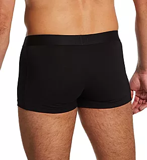 Boss One Cotton Stretch Trunk - 3 Pack Black L