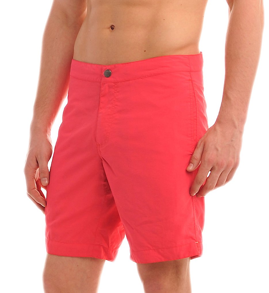 Boto 41402 Aruba Island Tailored Fit 8.5 Inch Boardshort (Coral Red)