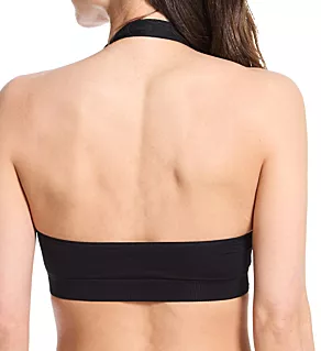 Hug Backless Halter Bralette Black S/M