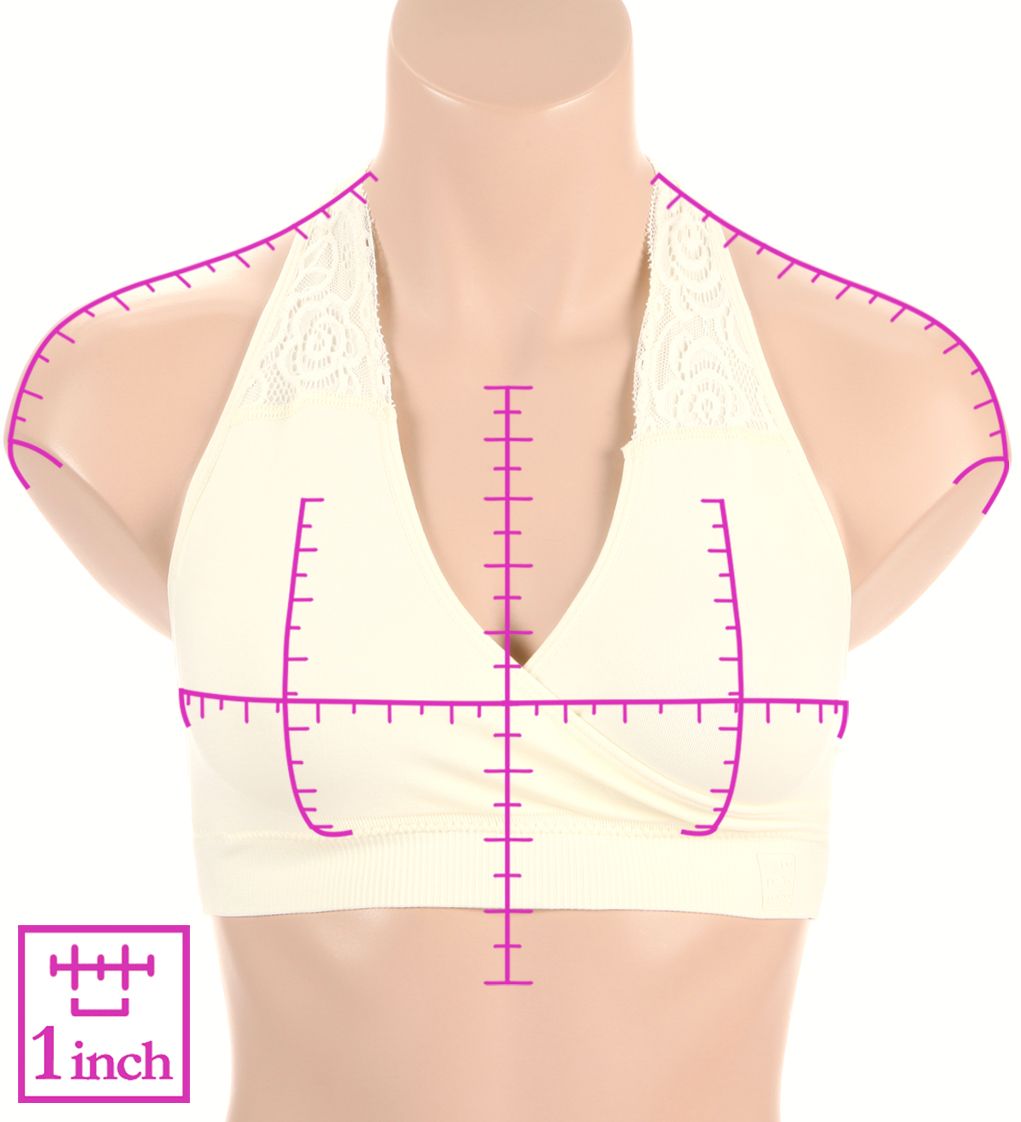 BRABAR Hug Lace Halter Between Bralette BB-101 - Image 3