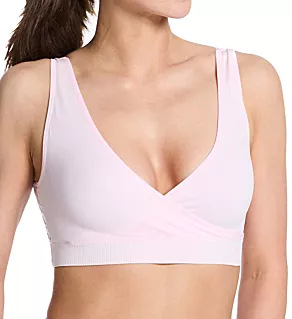 Hug Lace Back Sports Bra Ballet Slipper S/M
